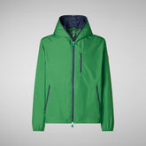 Man's jacket David in rainforest green | Save The Duck