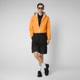 Man's jacket David in sunshine orange - New In Man | Save The Duck