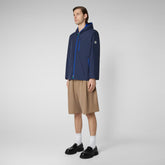 Man's jacket David in navy blue - Men's Jackets | Save The Duck
