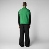 Man's vest Mars in rainforest green - New season's heroes | Save The Duck