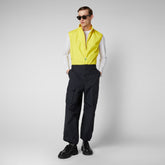 Gilet imbottito uomo Mars giallo sole - Nuova collezione: piumini, giacche, gilet uomo | Save The Duck