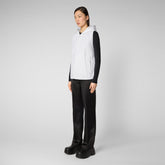 Woman's vest Femi in white - Fashion Woman | Save The Duck