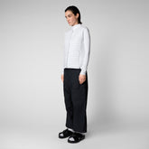 Woman's vest Aria in white - New season's heroes | Save The Duck