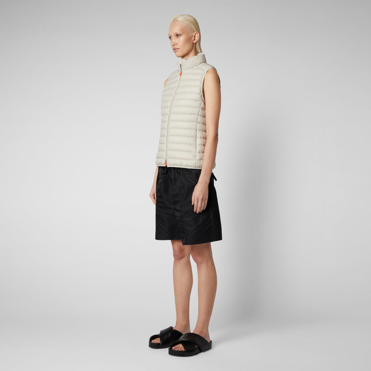 Gilet Lungo Da Donna, Leggero, Trapuntato, Invernale, Con Cerniera, Con - Foto 2