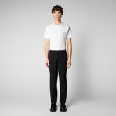 Man's trousers Michael in black - Trousers | Save The Duck