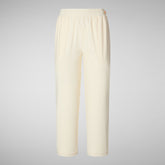 Woman's trousers Milan in shore beige | Save The Duck