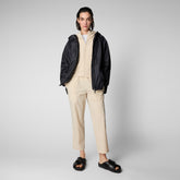 Pantaloni donna Milan beige crema - NEW IN | Save The Duck