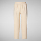 Woman's trousers Milan in shore beige | Save The Duck