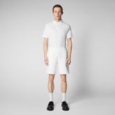 Man's trousers Rayun in white - New In Man | Save The Duck