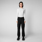 Woman's trousers Gosy in black - NEW IN | Save The Duck