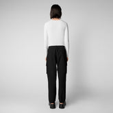 Woman's trousers Gosy in black - Smartleisure Woman | Save The Duck