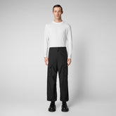 Unisex trousers Tru in black - Man's Trousers | Save The Duck