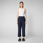 Woman's trousers Gita in navy blue - Smartleisure Woman | Save The Duck