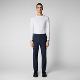 Man's trousers Colt in navy blue - Trousers | Save The Duck