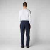 Man's trousers Colt in navy blue - Trousers | Save The Duck