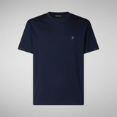 Man's t-shirt Adelmar in cyber blue | Save The Duck