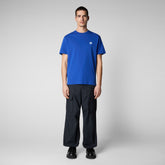 T-shirt uomo Caius Blu elettrico - Magliette & Felpe Uomo | Save The Duck