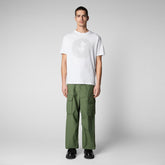 T-shirt uomo Pepo bianco - Magliette & Felpe Uomo | Save The Duck