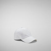 Unisex baseball cap Cleber in white - Accessori | Save The Duck