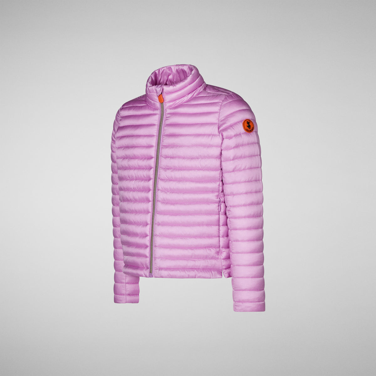 Girls' animal free puffer Lola in nomad pink Save The Duck