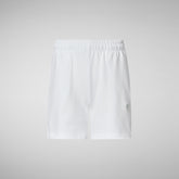 Unisex kids' trousers Icaro in white - Unisex kids' Trousers | Save The Duck