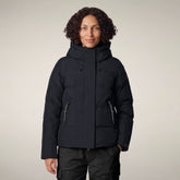 Parka donna Cho Oyu nero | Save The Duck