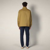 Giacca impermeabile uomo Vic marrone cannella - Protech Man SS26 Collection | Save The Duck