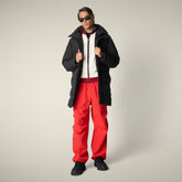 Parka uomo animal free Everest nero - Protech High performance | Save The Duck