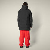 Parka uomo animal free Everest nero - Protech High performance | Save The Duck