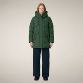 Damenparka K2 in Weidegrün | Save The Duck