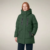 Damenparka K2 in Weidegrün | Save The Duck