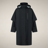 Women's Raincoat Lora in Black - Women's Raincoats | Save The Duck