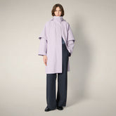 Women's Raincoat Lora in Mauve - Women's Raincoats | Save The Duck