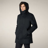 Men's Raincoat Ned in Black | Save The Duck