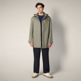 Impermeabile uomo Ned beige polvere - Protech Man SS26 Collection | Save The Duck