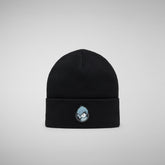 Unisex beanie Migration in black - Save the Duck x Migration | Save The Duck