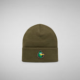 Unisex beanie Migration in sherwood green - Accessories Kids | Save The Duck