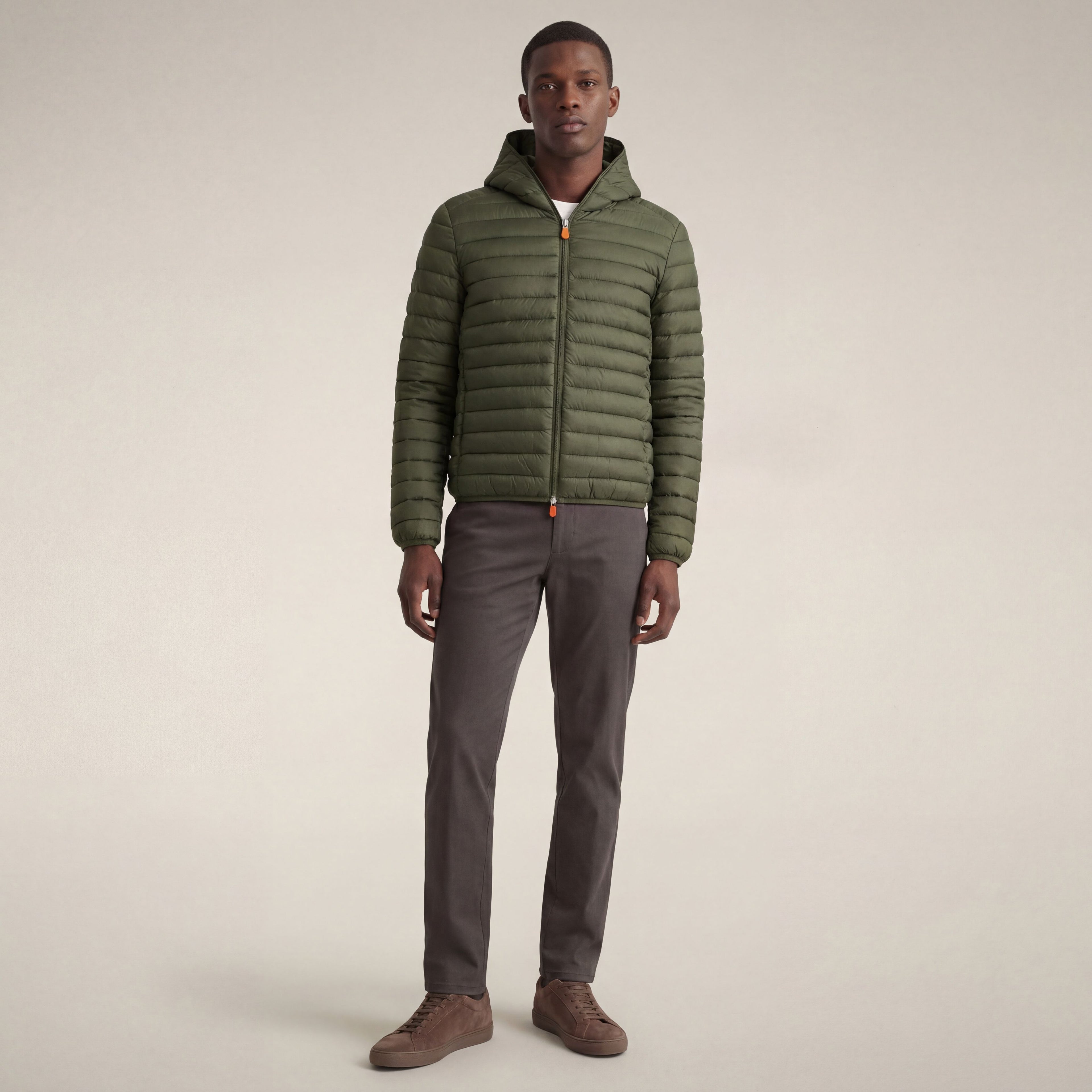 MAMMUT ダウンジャケット アトラス　S ダークオリーブ Man's puffer jacket Donald in dusty olive