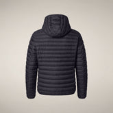 Herren-Steppjacke Donald in Grau-Schwarz | Save The Duck