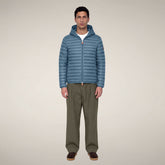 Piumino uomo Donald blu delfino | Save The Duck