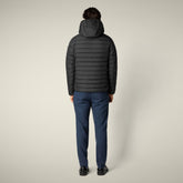 Piumino animal free uomo Juncus nero - FW25 MAN COLLECTION | Save The Duck