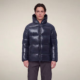 Doudoune Edgard bleu nuit pour homme | Save The Duck