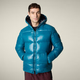 Piumino uomo animal-free Edgard blu horizon - FW25 MAN COLLECTION | Save The Duck