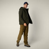 Giacca uomo animal free Obione verde scuro - Giacche Uomo | Save The Duck