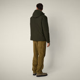 Giacca uomo animal free Obione verde scuro - Giacche Uomo | Save The Duck