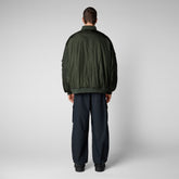 Bomber unisex Usher in pine green | Save The Duck