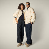 Bomber unisex Usher crema - Giacche Uomo | Save The Duck