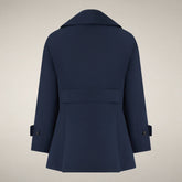 Trench donna Avril blu navy - Rain Woman SS26 Collection | Save The Duck