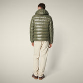 Piumino uomo animal-free Florian verde alloro - Piumini Uomo Animal-Free | Save The Duck