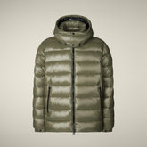 Piumino uomo animal-free Florian verde alloro - Piumini Uomo Animal-Free | Save The Duck